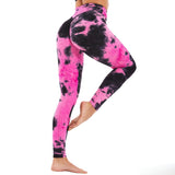 Tie Dye Printed Workout Leggings