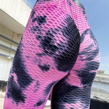 Tie Dye Printed Workout Leggings