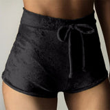 Velvet Workout Shorts