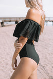 Off The Shoulder One Piece Swimwear