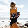 Off The Shoulder One Piece Swimwear