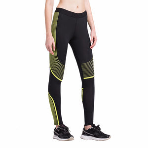 Stripes Quick Dry Compression Leggings