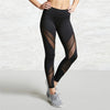 Mesh Pattern Fitness Leggings