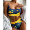 Bikini Lemon Print