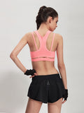 Breathable Padded Push Up Sports Bra