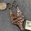 Animal Print One Piece Swimsuit