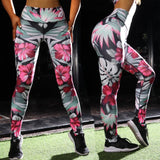 Flower Push Up Leggings