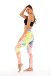 Tie Dye Printed Workout Leggings