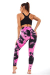 Tie Dye Printed Workout Leggings