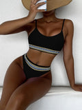 Bandeau High Waist Bikini