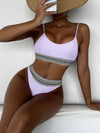 Bandeau High Waist Bikini