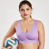 Big Size Sports Bra with Adjustable Strap