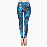 Round Ombre Printing Leggings