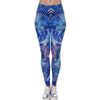 Round Ombre Printing Leggings