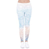 Round Ombre Printing Leggings